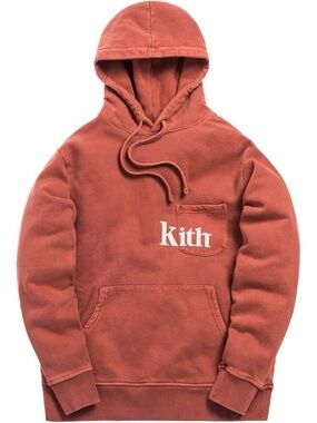 Kith Pocket Williams lll Hoodie - Size Large - Color Clay